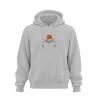 Havana Leaf Embroidered Hoodie – Grey